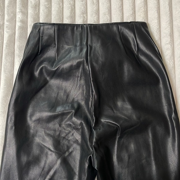 Zara Black High-Waisted Pants - Picture 7 of 9